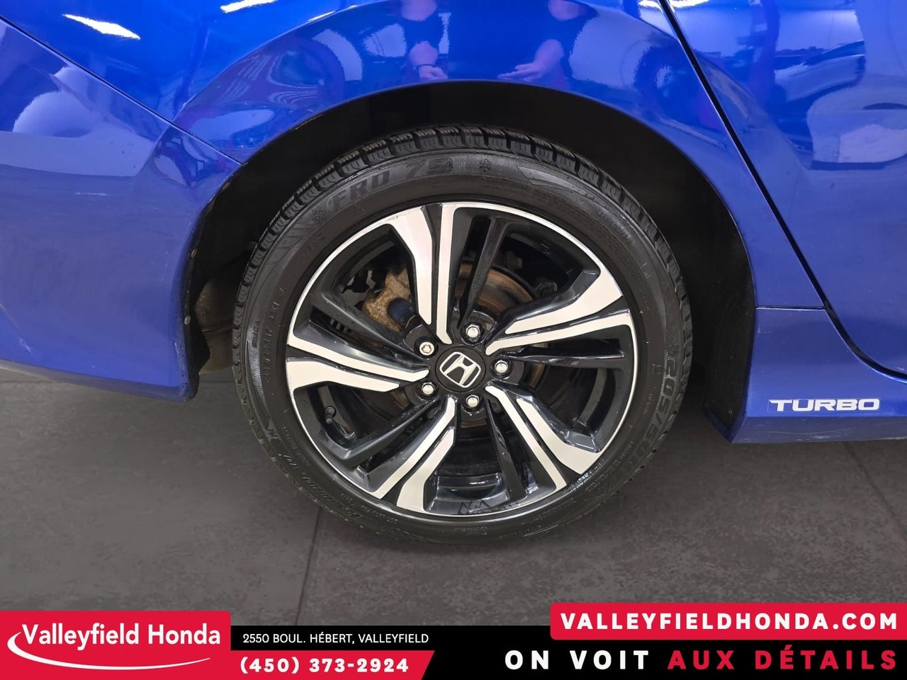 2018 Honda Civic Sedan Touring OCCASION APPROUVÉ HONDA-8