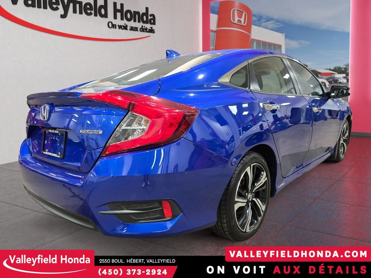 2018 Honda Civic Sedan Touring OCCASION APPROUVÉ HONDA-4