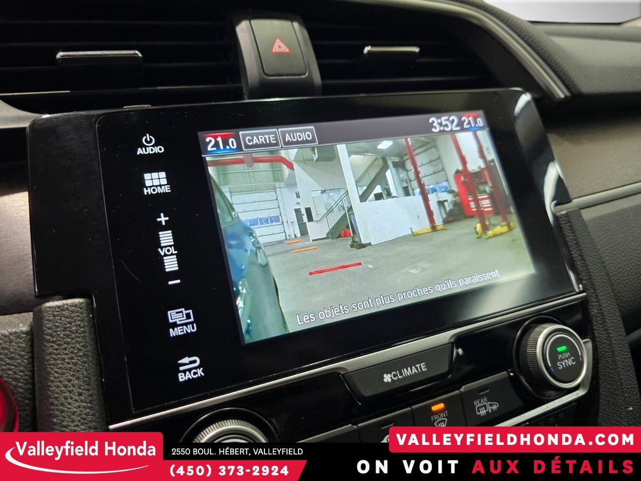 2018 Honda Civic Sedan Touring OCCASION APPROUVÉ HONDA-25