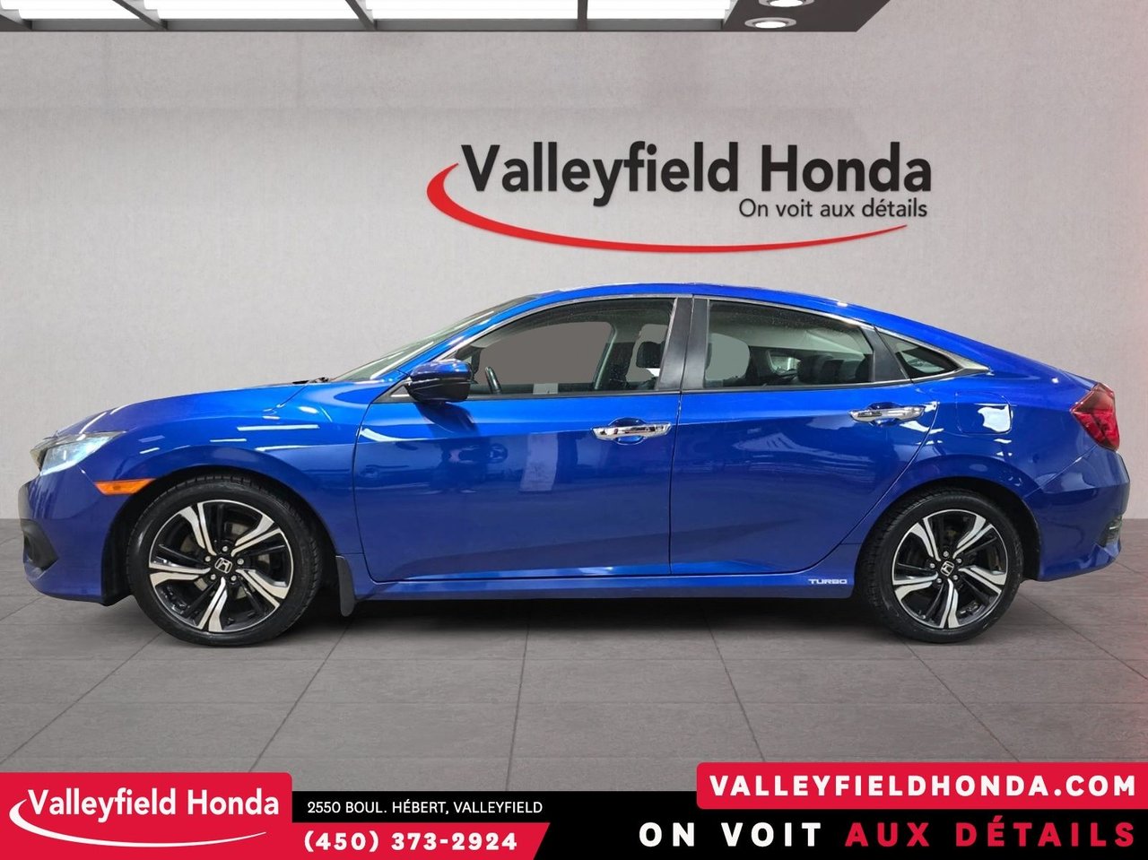 2018 Honda Civic Sedan Touring OCCASION APPROUVÉ HONDA-7