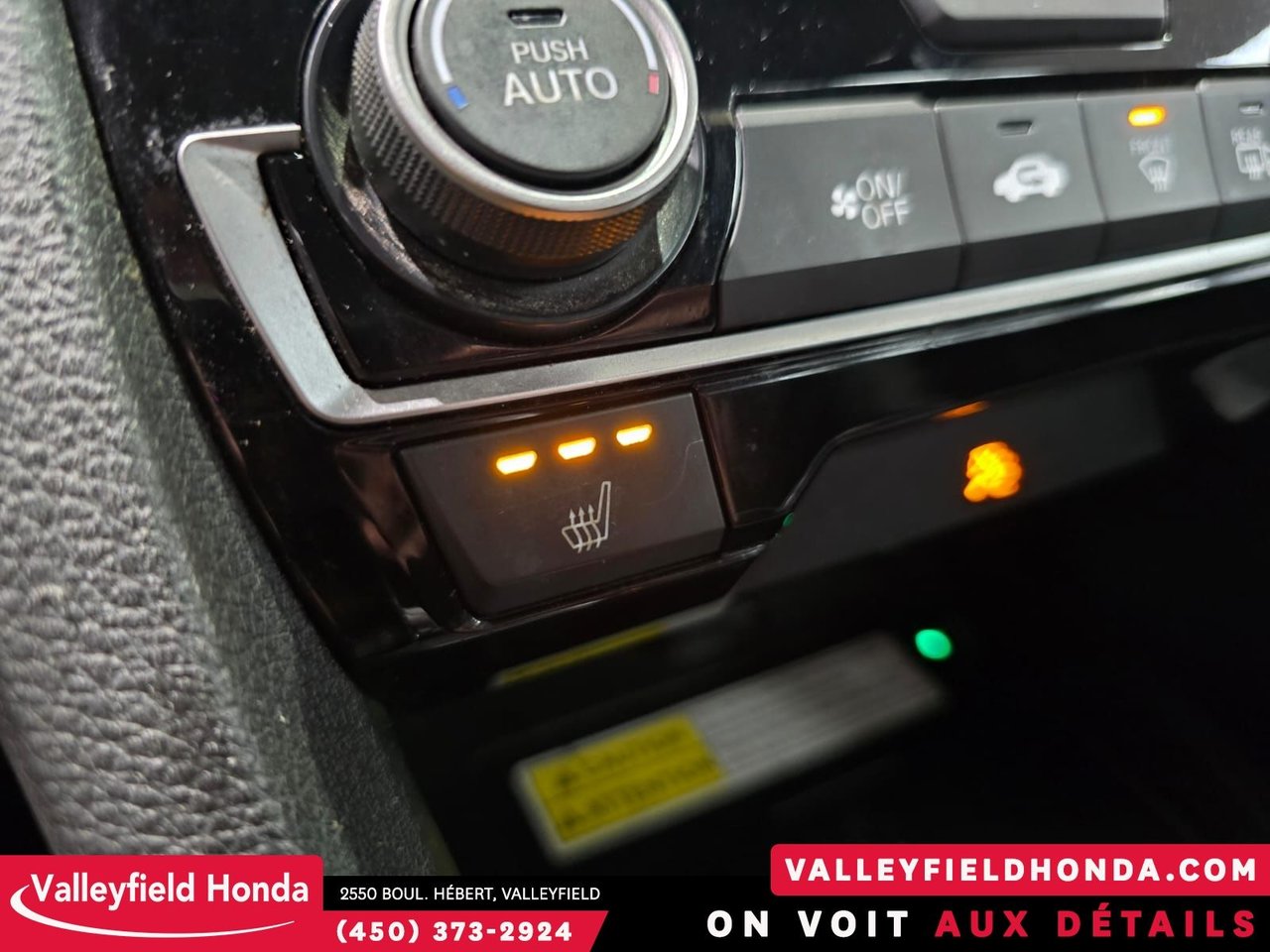 2018 Honda Civic Sedan Touring OCCASION APPROUVÉ HONDA-22