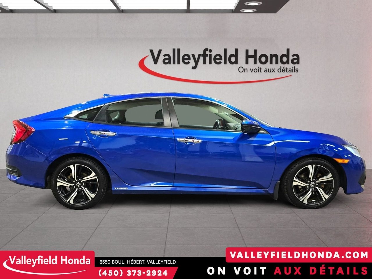 2018 Honda Civic Sedan Touring OCCASION APPROUVÉ HONDA-3
