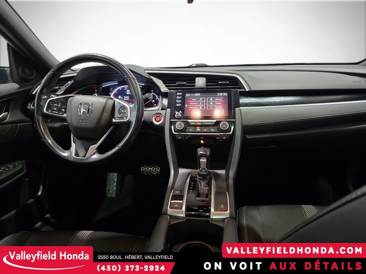 2019 Honda Civic Sedan Sport OCCASION APPROUVÉ HONDA-14