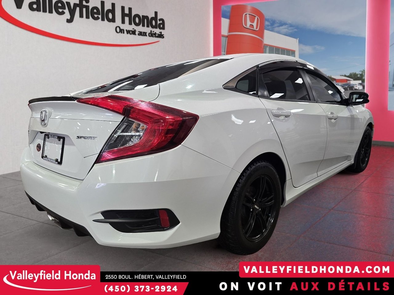 2019 Honda Civic Sedan Sport OCCASION APPROUVÉ HONDA-5