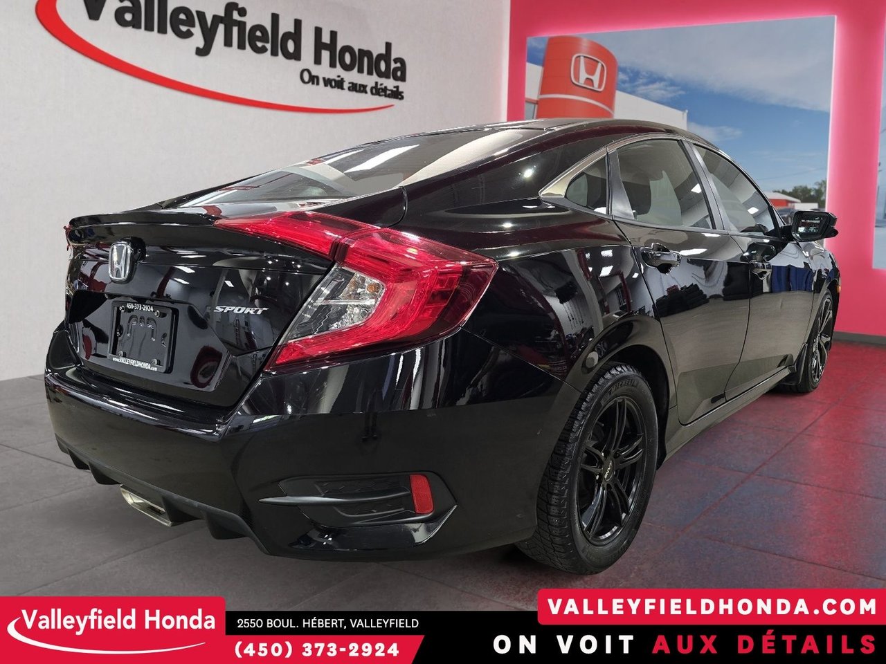 2021 Honda Civic Sedan Sport OCCASION APPROUVÉ HONDA-4