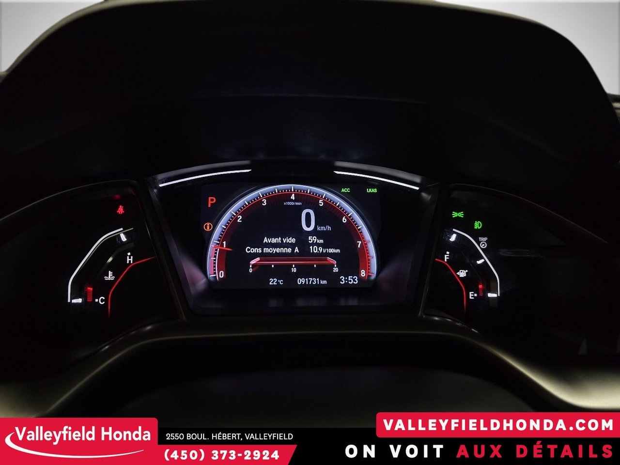 2021 Honda Civic Sedan Sport OCCASION APPROUVÉ HONDA-18