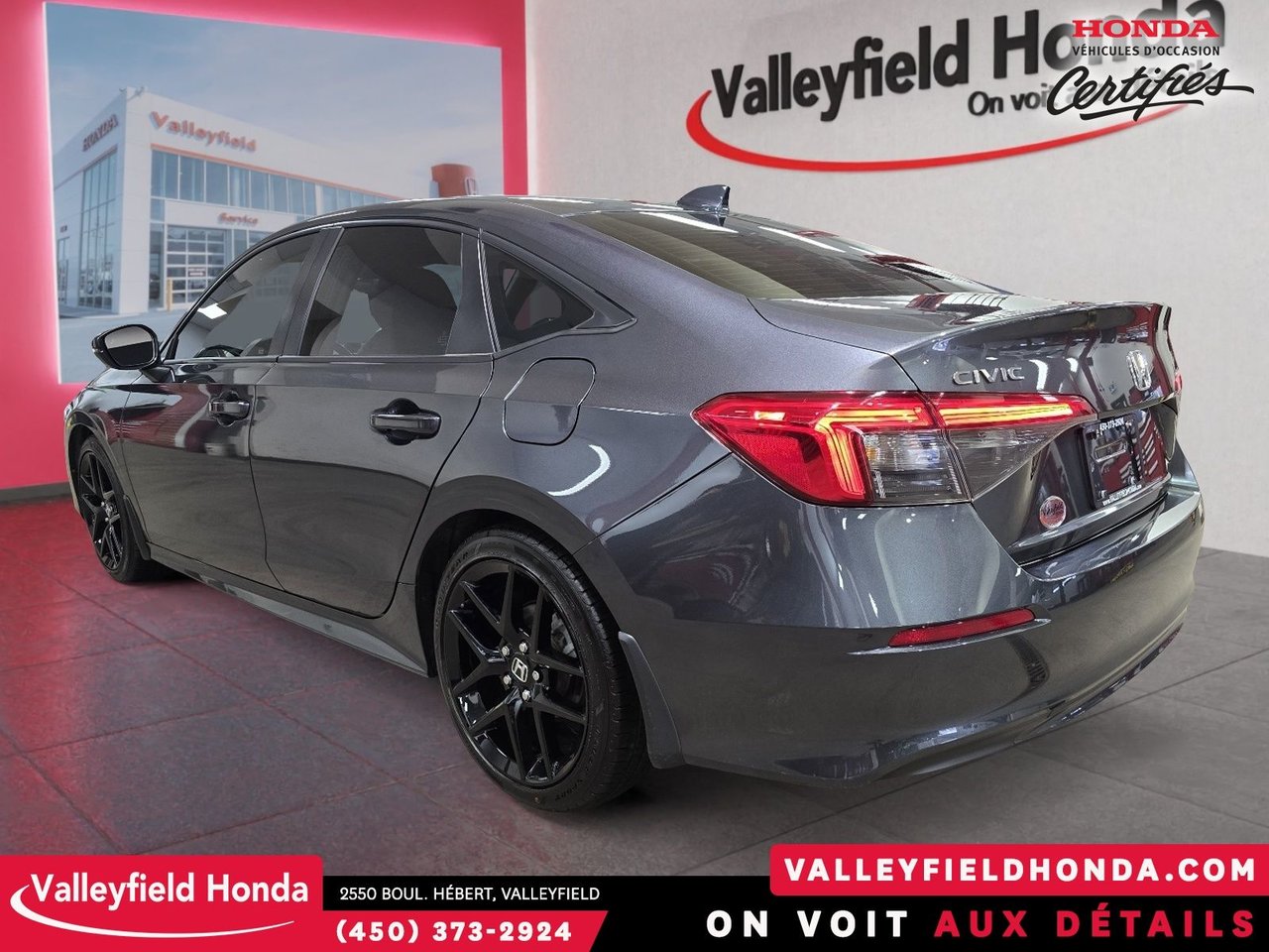2024 Honda Civic Sedan Sport CERTIFIÉ GARANTIE 7 ANS 160000KM PROPULSEUR-6