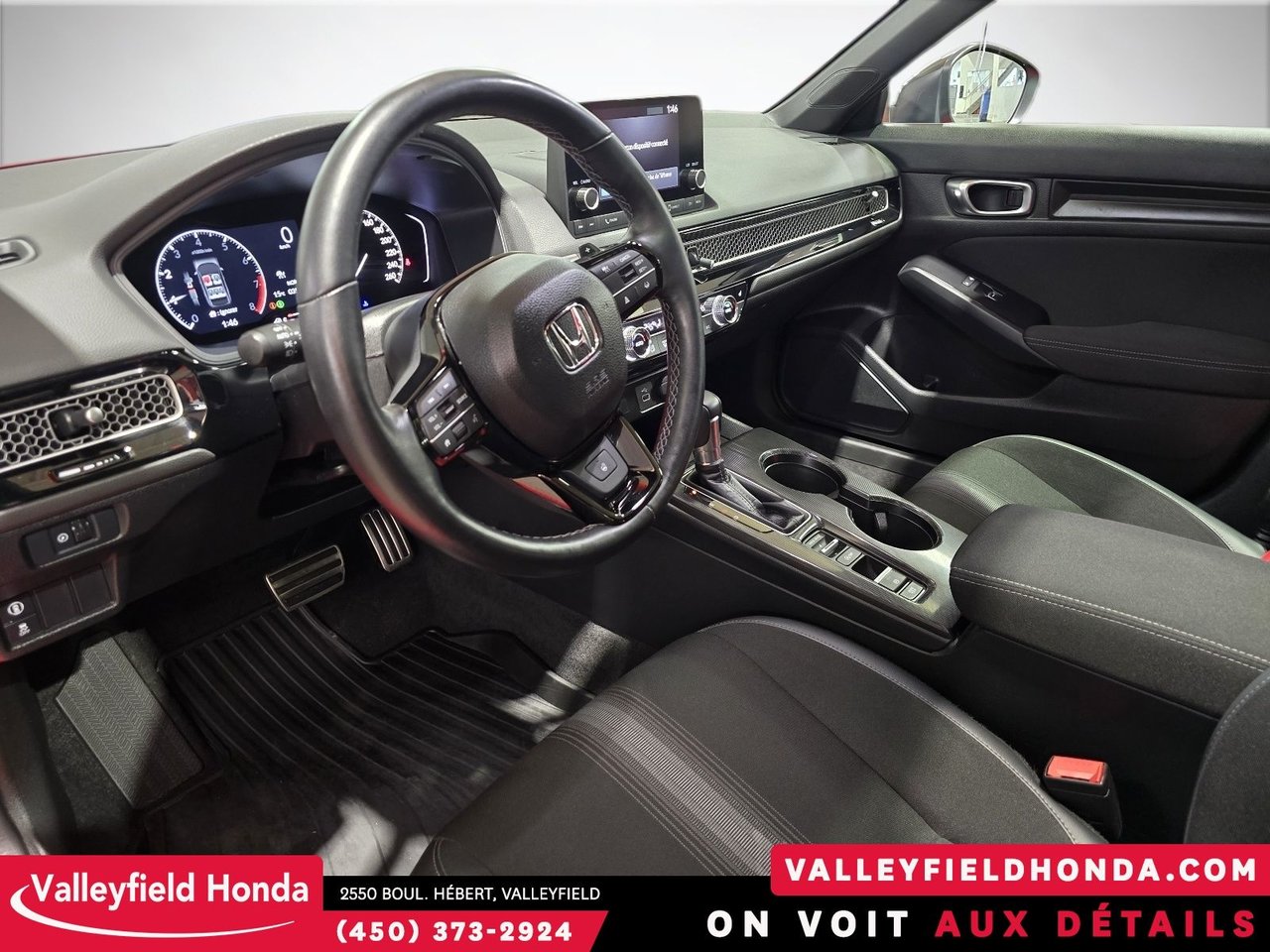 2024 Honda Civic Sedan Sport CERTIFIÉ GARANTIE 7 ANS 160000KM PROPULSEUR-12