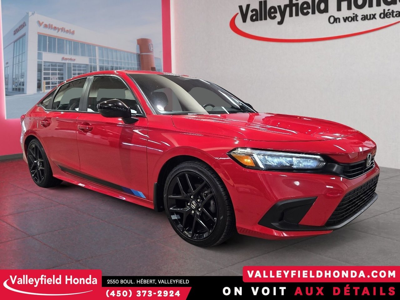 2024 Honda Civic Sedan Sport CERTIFIÉ GARANTIE 7 ANS 160000KM PROPULSEUR-2