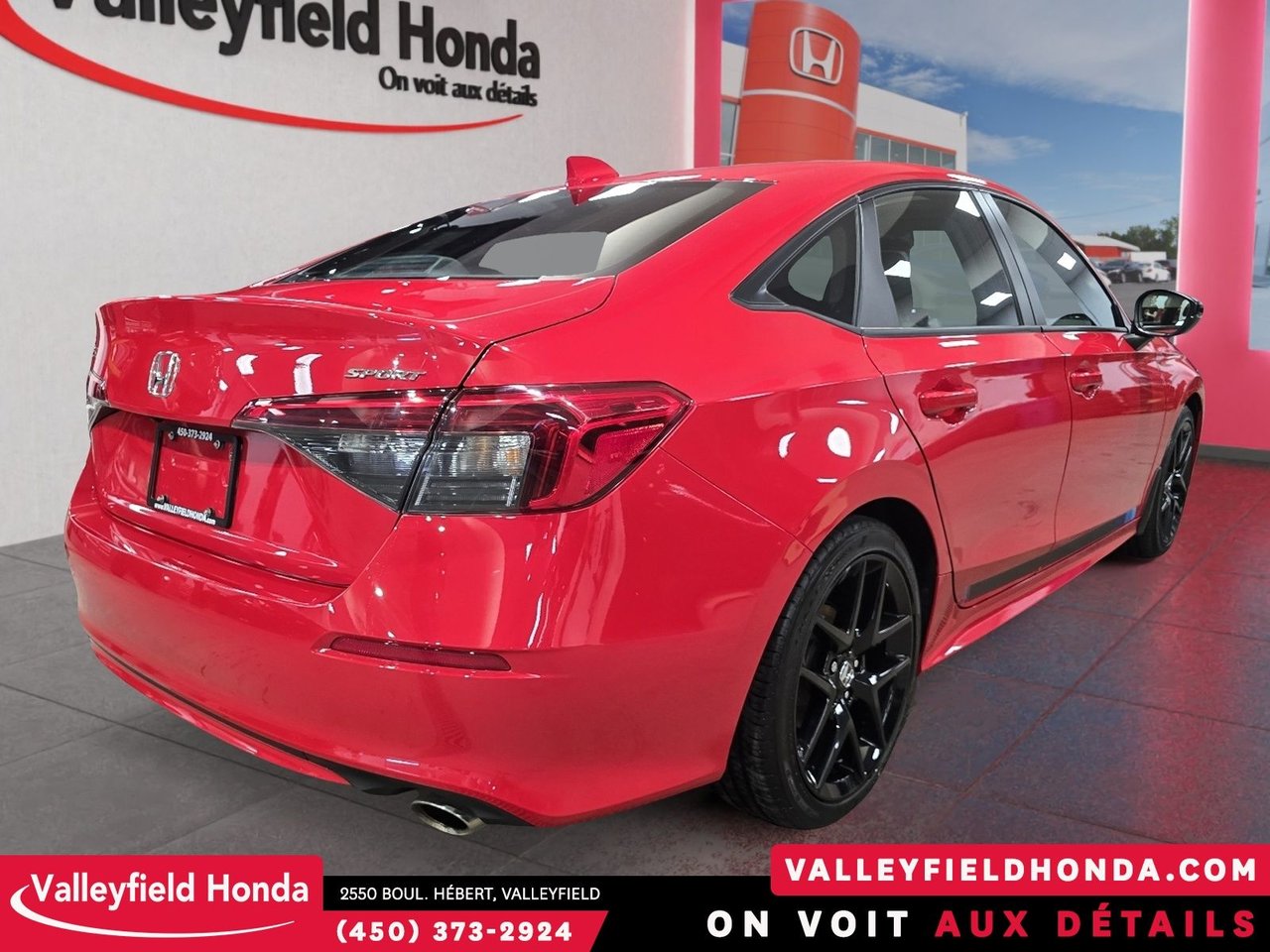2024 Honda Civic Sedan Sport CERTIFIÉ GARANTIE 7 ANS 160000KM PROPULSEUR-5