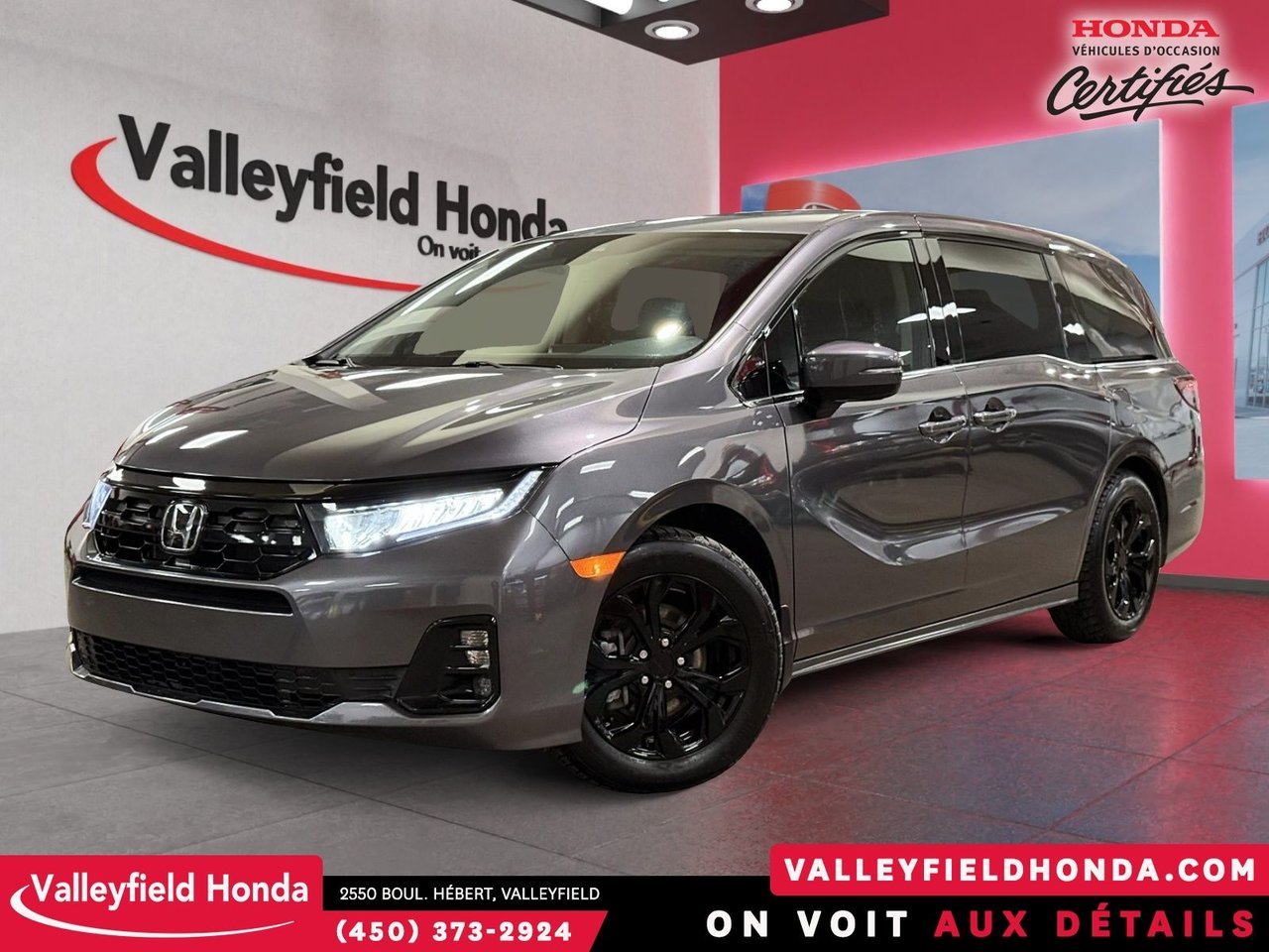 2025 Honda Odyssey Touring - DVD - CUIR - TOIT-0