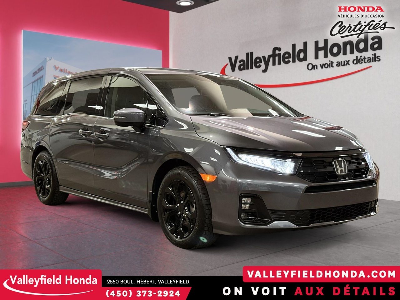 2025 Honda Odyssey Touring - DVD - CUIR - TOIT-2