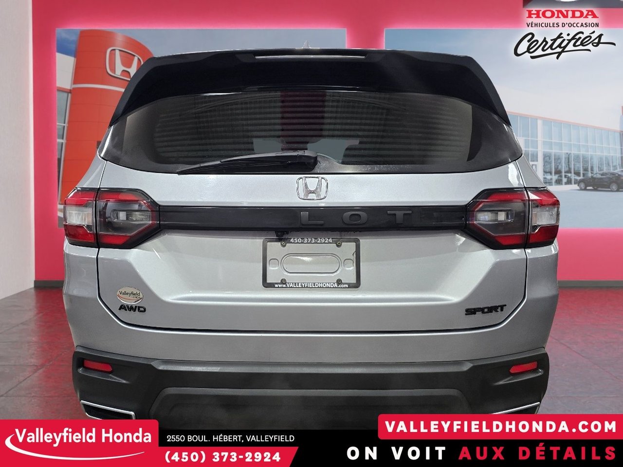 Honda Pilot Sport AWD VÉHICULE APPROUVÉ HONDA 2023-6