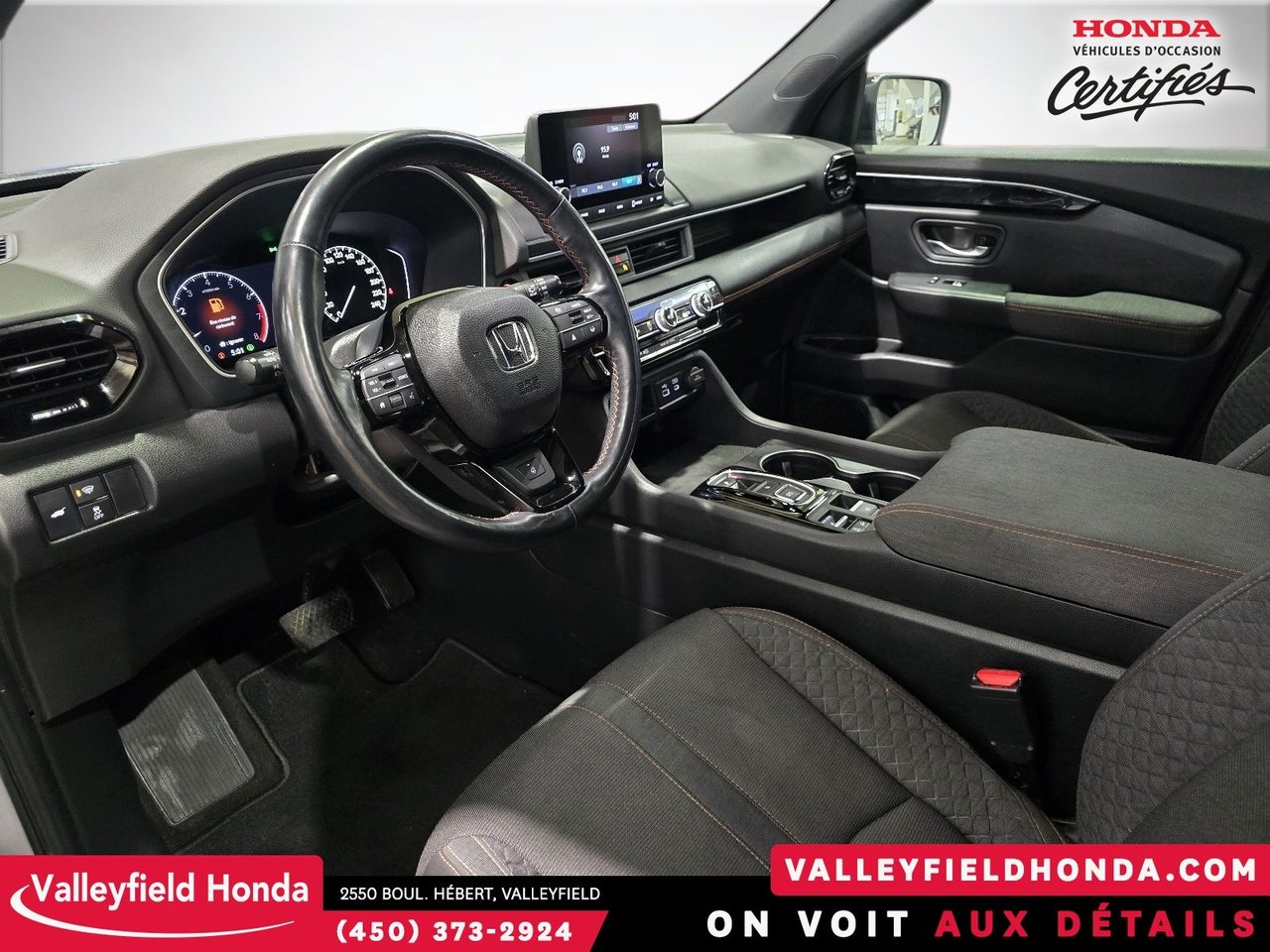 Honda Pilot Sport AWD VÉHICULE APPROUVÉ HONDA 2023-12