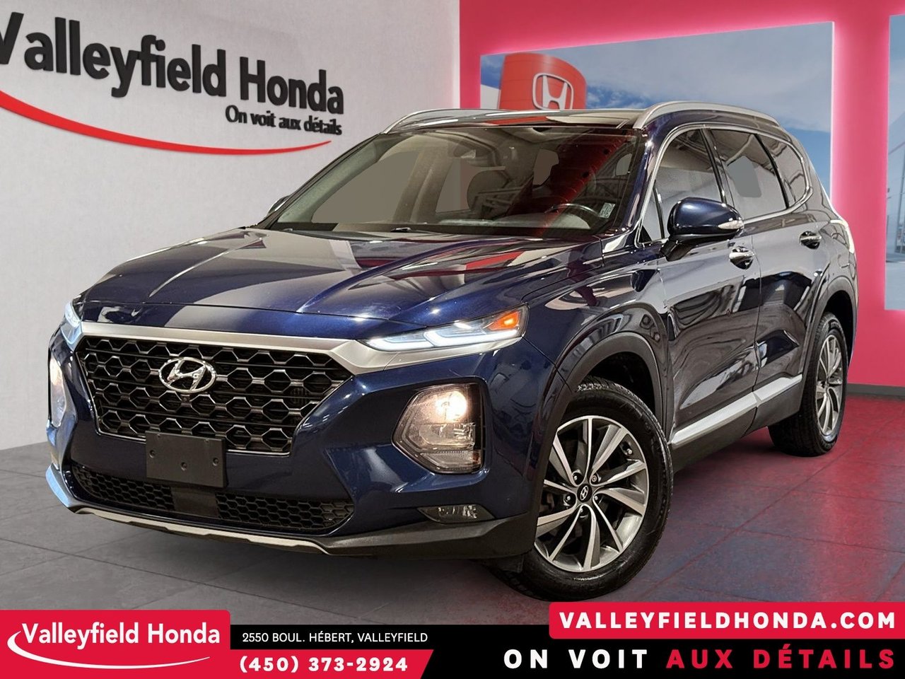 Hyundai Santa Fe Luxury AWD - IMPECCABLE 2019-0