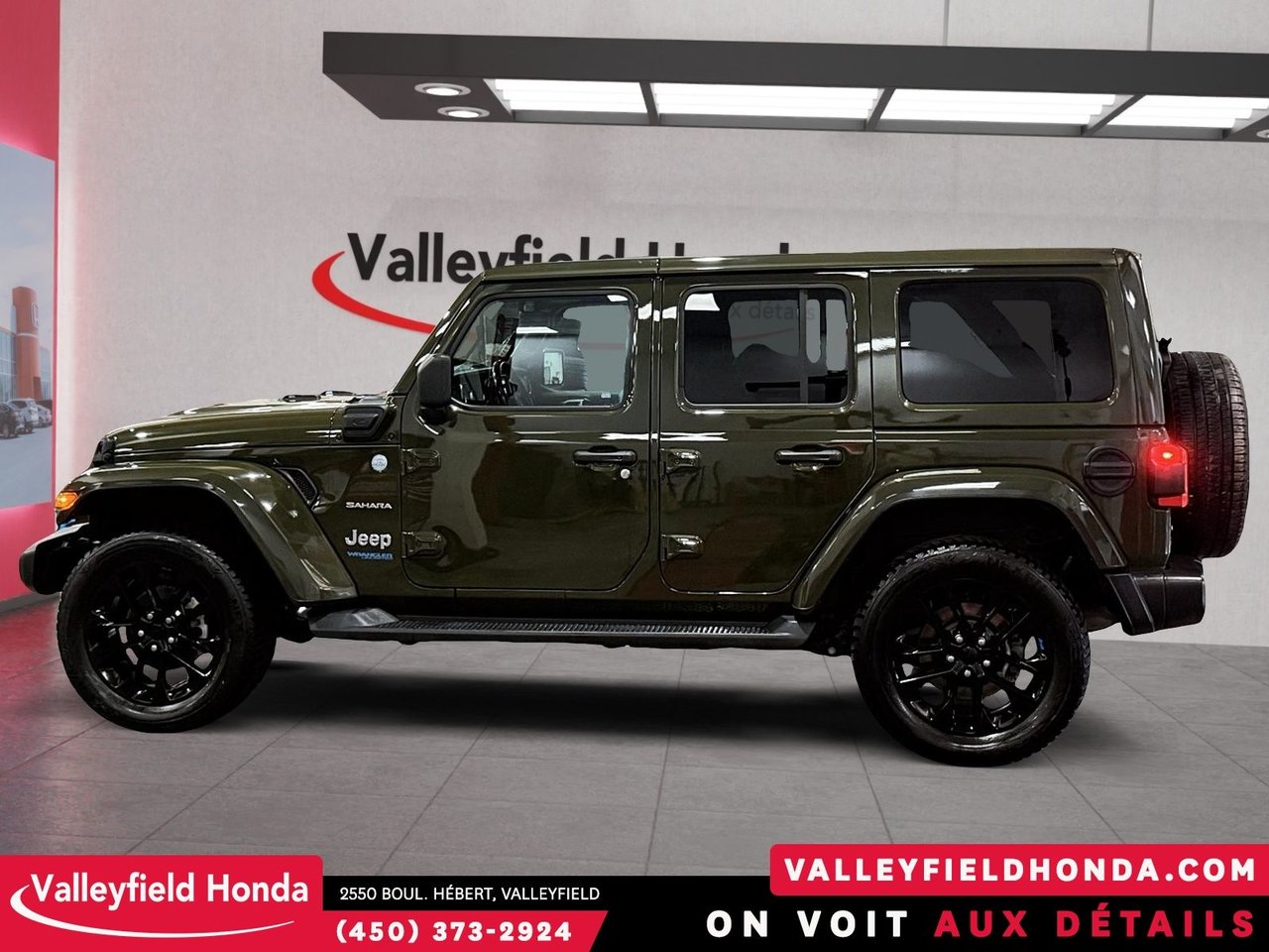 2022 Jeep Wrangler 4xe Unlimited Sahara 4XE HYBRIDE RECHARGEABLE-7