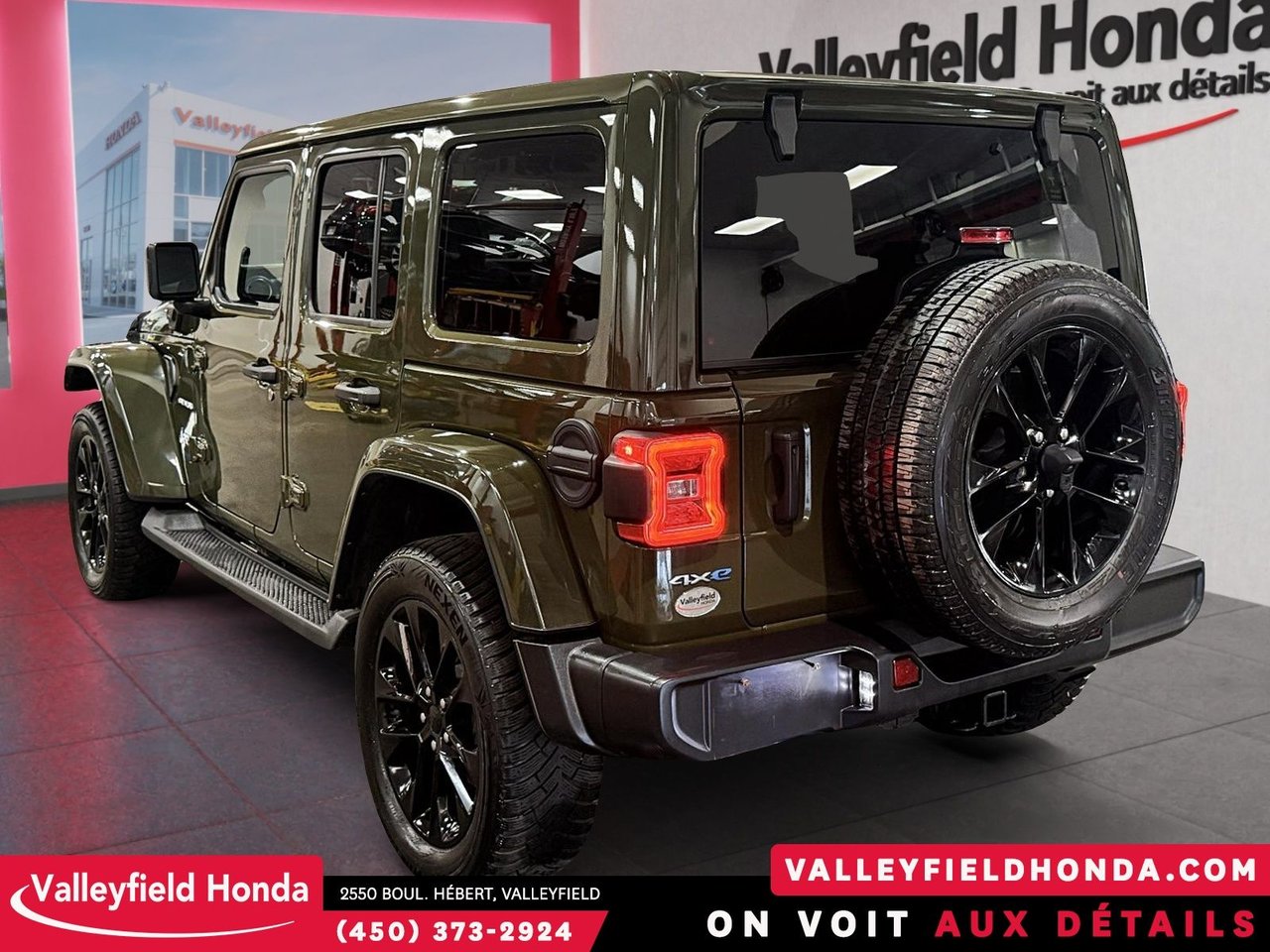 2022 Jeep Wrangler 4xe Unlimited Sahara 4XE HYBRIDE RECHARGEABLE-6