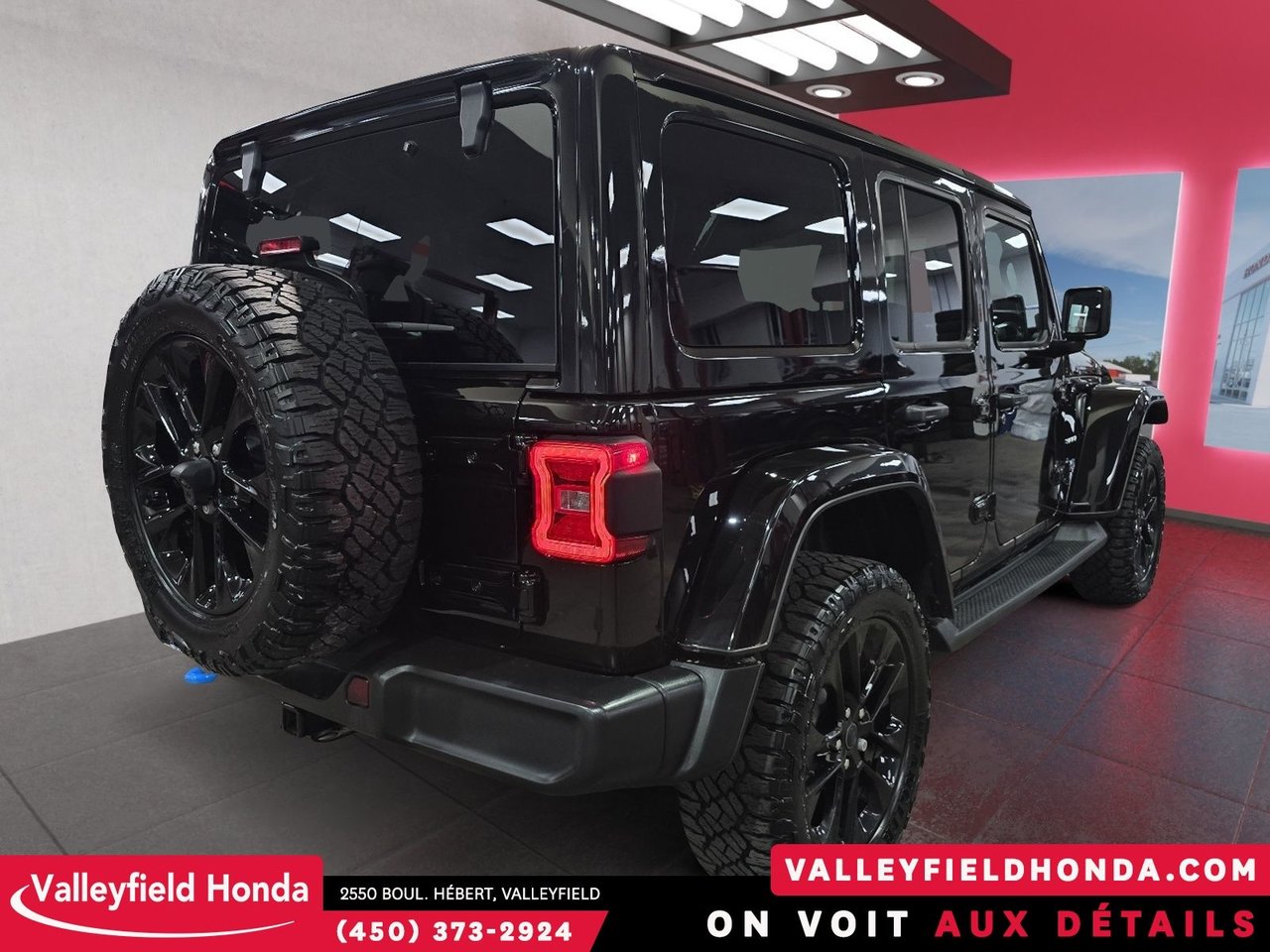 2024 Jeep Wrangler 4xe Sahara 30KM AUTONOMIE ELECTRIQUE-4