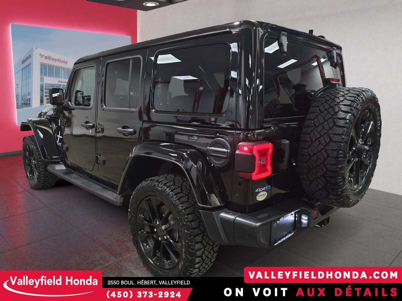 2024 Jeep Wrangler 4xe Sahara 30KM AUTONOMIE ELECTRIQUE-7