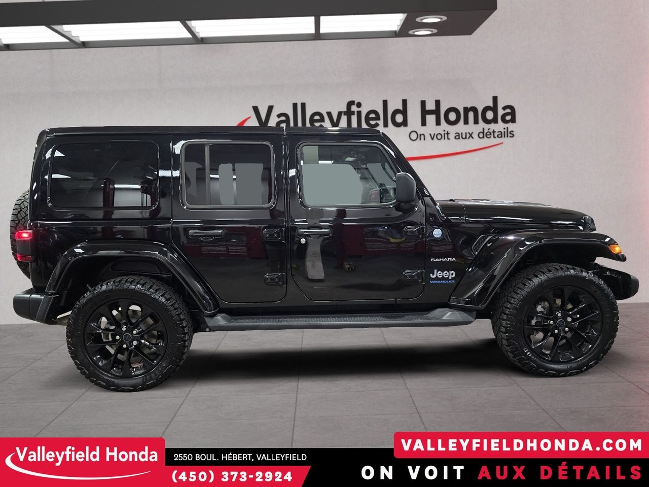 2024 Jeep Wrangler 4xe Sahara 30KM AUTONOMIE ELECTRIQUE-2