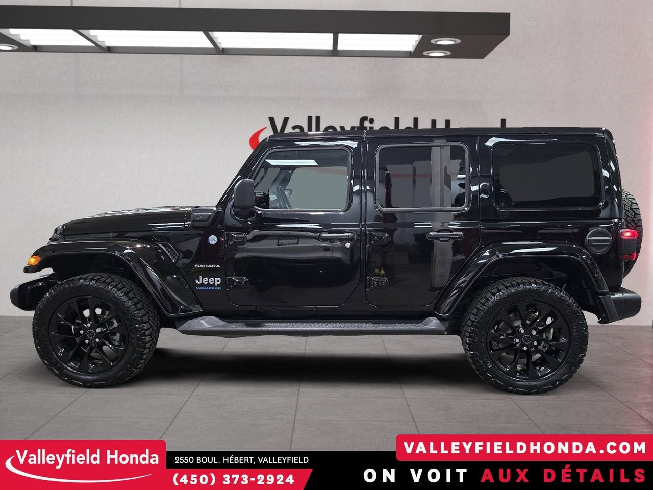 2024 Jeep Wrangler 4xe Sahara 30KM AUTONOMIE ELECTRIQUE-9
