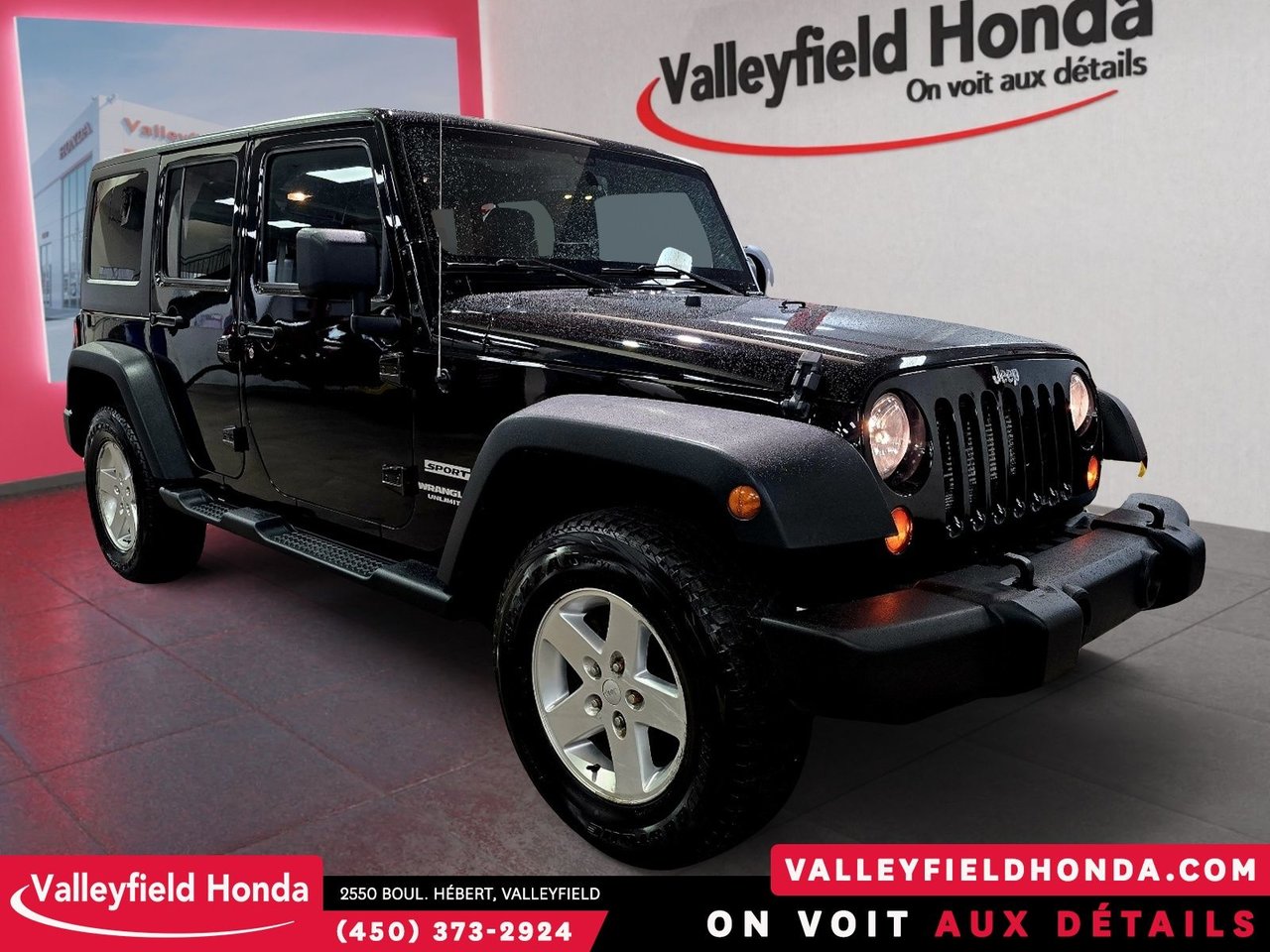 Jeep Wrangler Unlimited Sport BAS KILOMÉTRAGE ! 2013-2