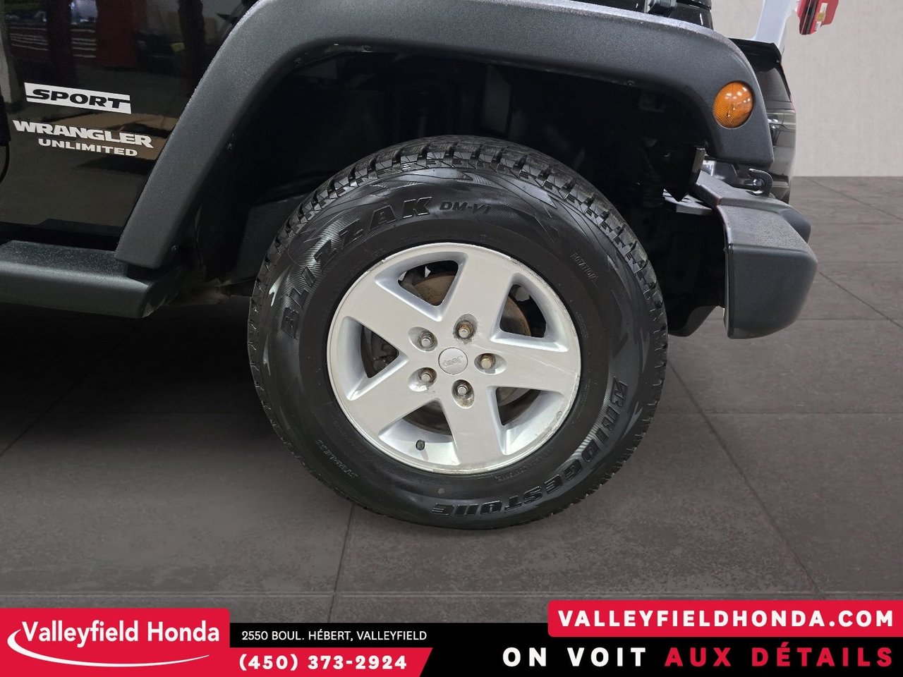 Jeep Wrangler Unlimited Sport BAS KILOMÉTRAGE ! 2013-10
