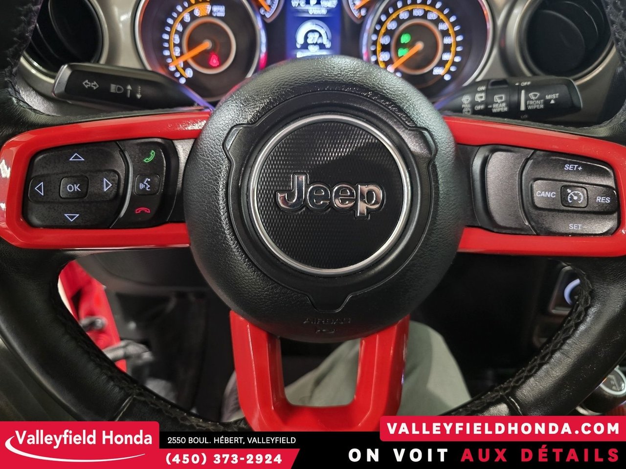 Jeep Wrangler Unlimited Sport 4X4 BAS KM 2019-13