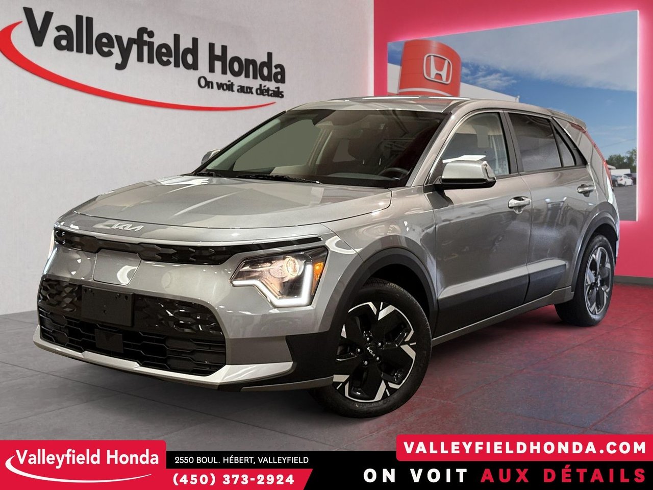 Gray (Interstellar Grey) 2024 Kia Niro EV SUV / Crossover Front-Wheel Drive Automatic