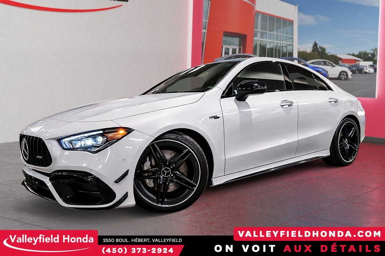 White 2023 Mercedes-Benz CLA Coupe All-Wheel Drive Automatic
