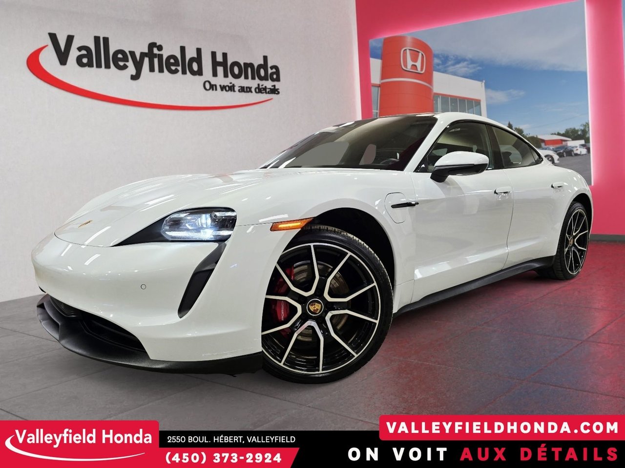 Carrara White Metallic 2023 Porsche Taycan Sedan All-Wheel Drive Automatic