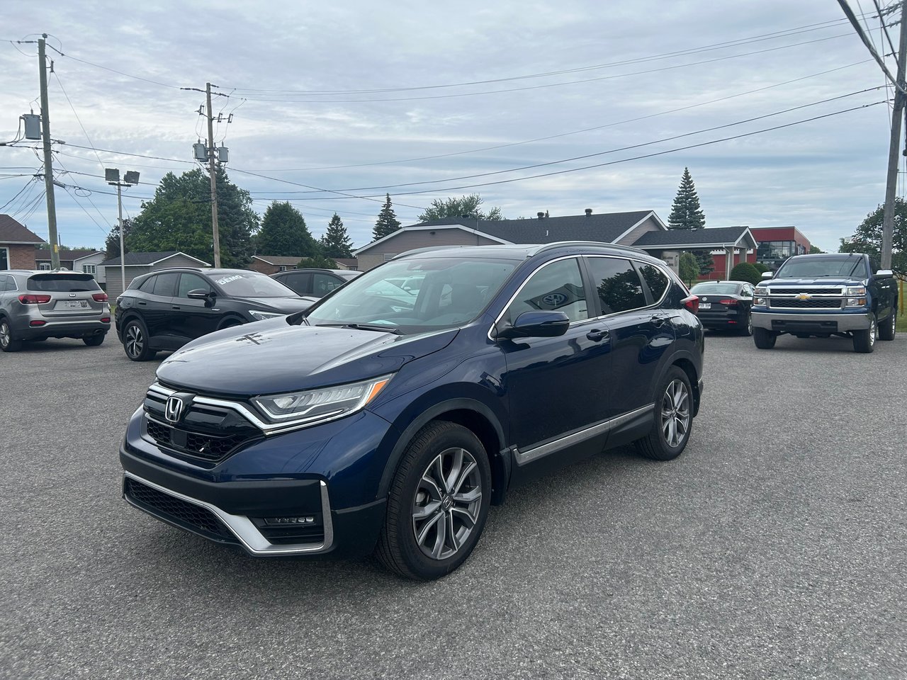 2021 Honda CR-V Touring+cuir+toit+navigation+apple connect *ACCIDENT FREE*