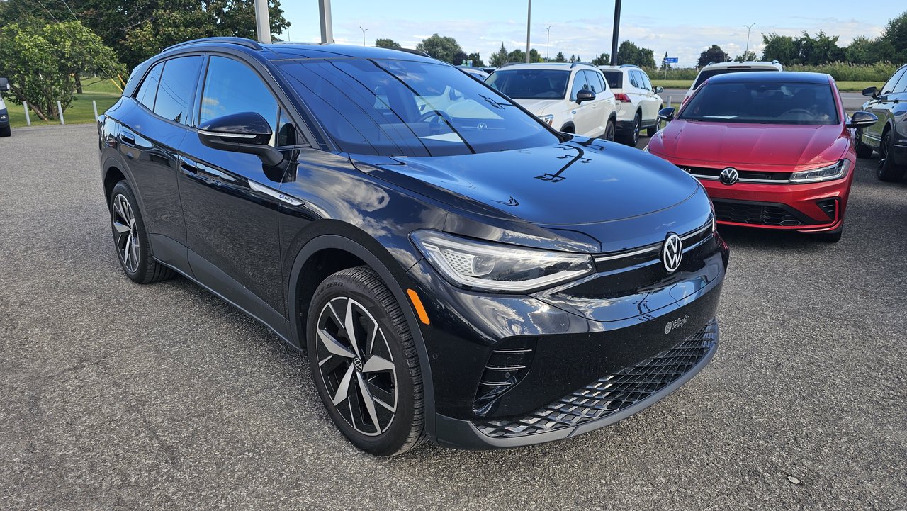 2023 Volkswagen ID.4 Pro S AWD+ENSEMBLE STATEMENT+CUIR+TOIT +NAV No accidents, Pano Sunroof,
