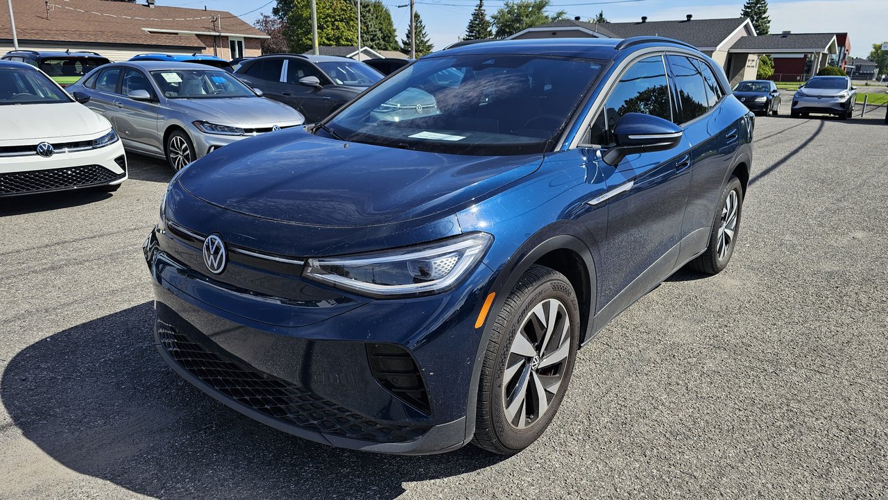 2023 Volkswagen ID.4 Pro S AWD+STATEMENT+CUIR +TOIT+NAV No accidents, AWD, Heat Pump
