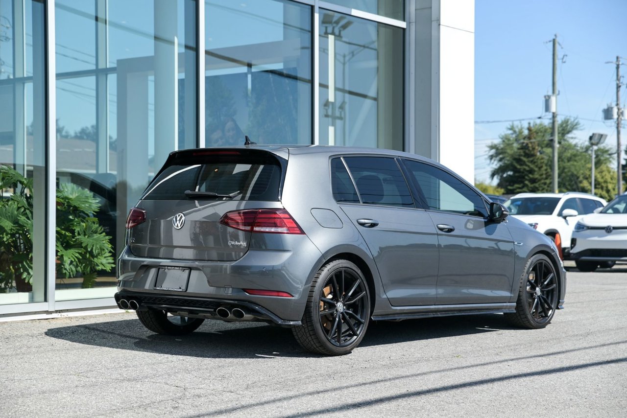 2019 Volkswagen Golf R Option Carbon + 6 VIT+CAMÉRA DE RECUL+4 MOTION MANUAL, 4 MOTION
