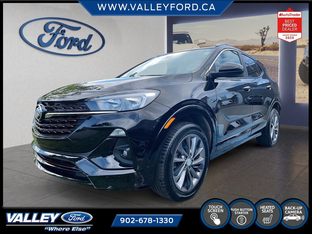 Black 2023 Buick Encore GX Preferred AWD SUV / Crossover All-Wheel Drive Automatic