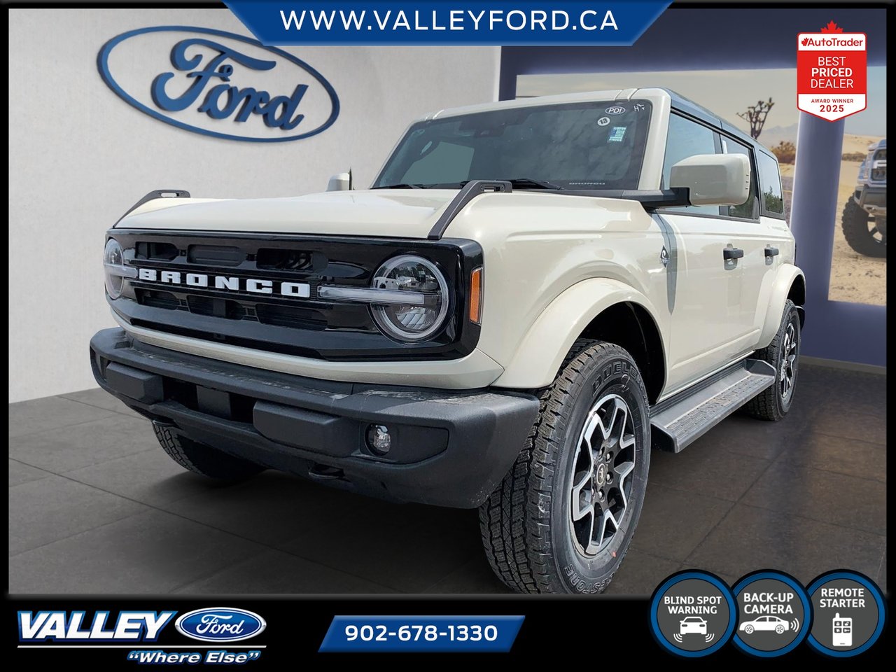 Desert Sand 2026 Ford Bronco Outer Banks 4-Door 4WD SUV / Crossover Four-Wheel Drive Automatic