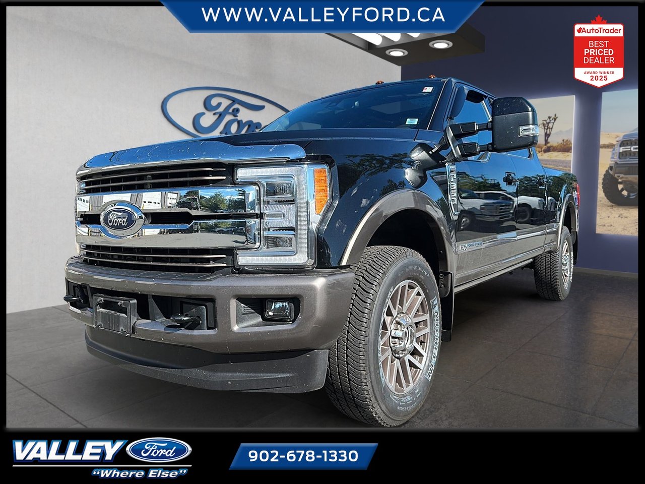 Black 2019 Ford F-350 Super Duty Pickup Truck Four-Wheel Drive Automatic