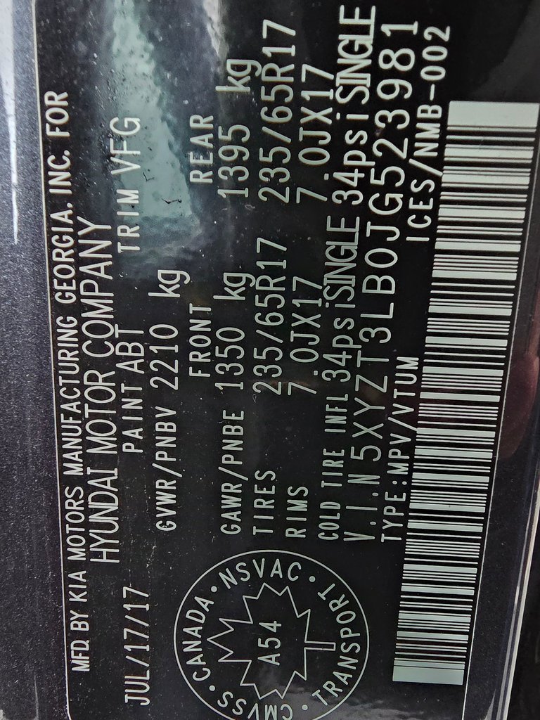 2018 Hyundai Santa Fe Sport BASE