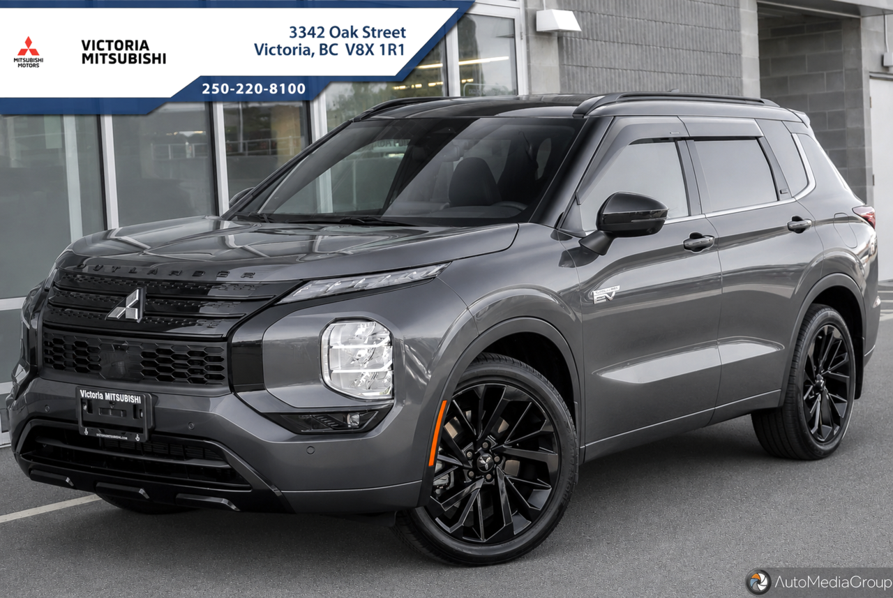 Gray (GRAPHITE GREY METALLIC) 2025 Mitsubishi Outlander Hybrid Plug-in 1-Speed Automatic