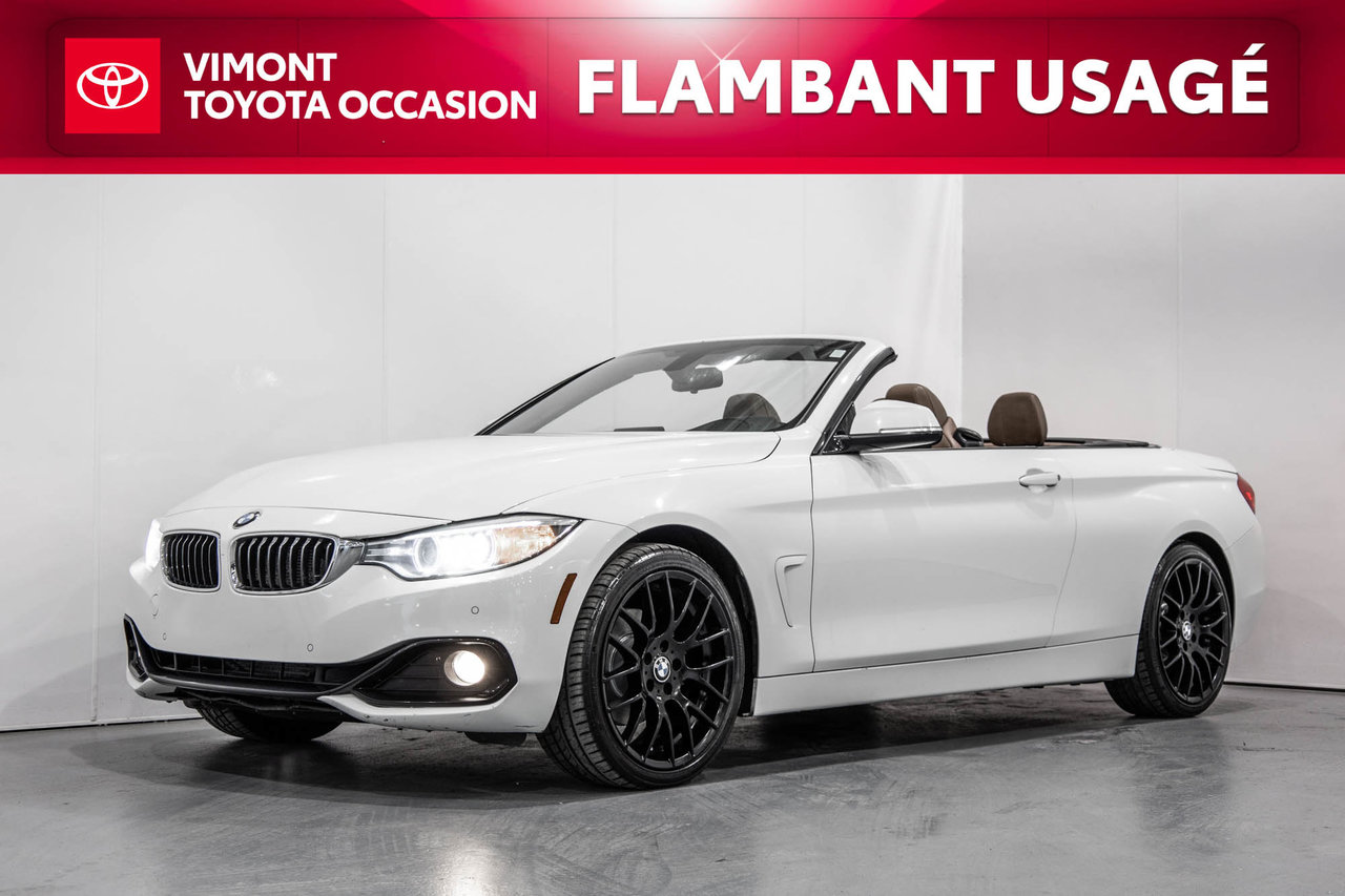 White 2016 BMW 4 Series Convertible All-Wheel Drive Automatic