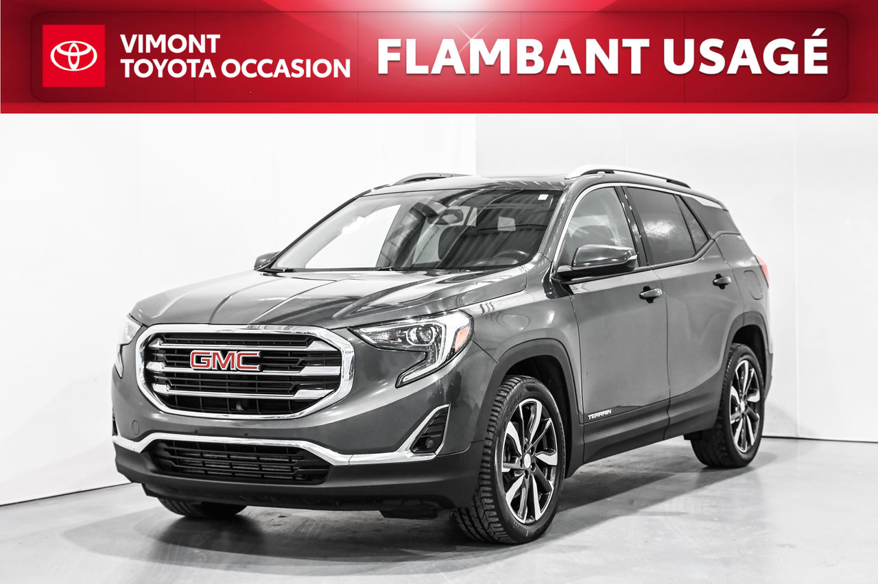 Gray 2018 GMC Terrain SUV / Crossover Four-Wheel Drive Automatic