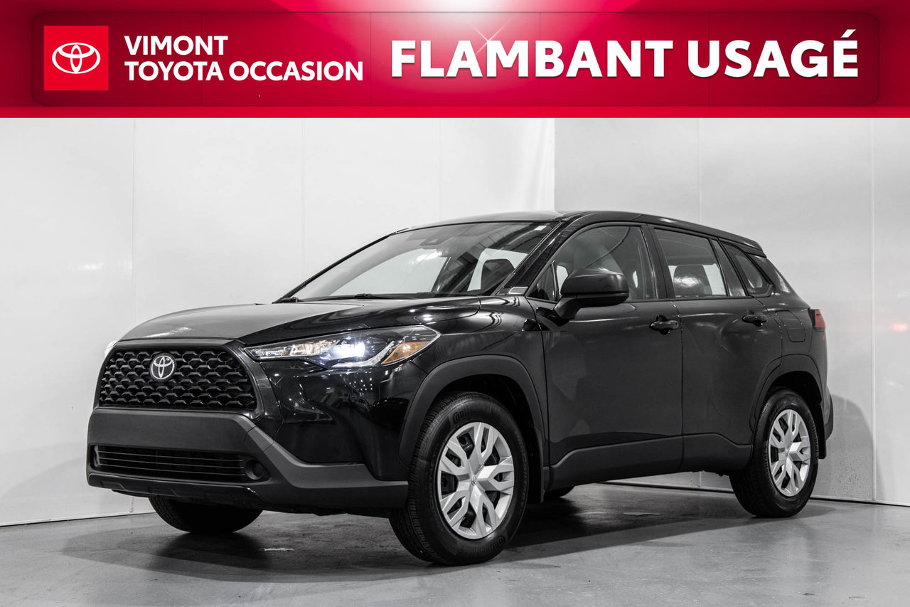 Black 2022 Toyota Corolla Cross SUV / Crossover All-Wheel Drive Automatic