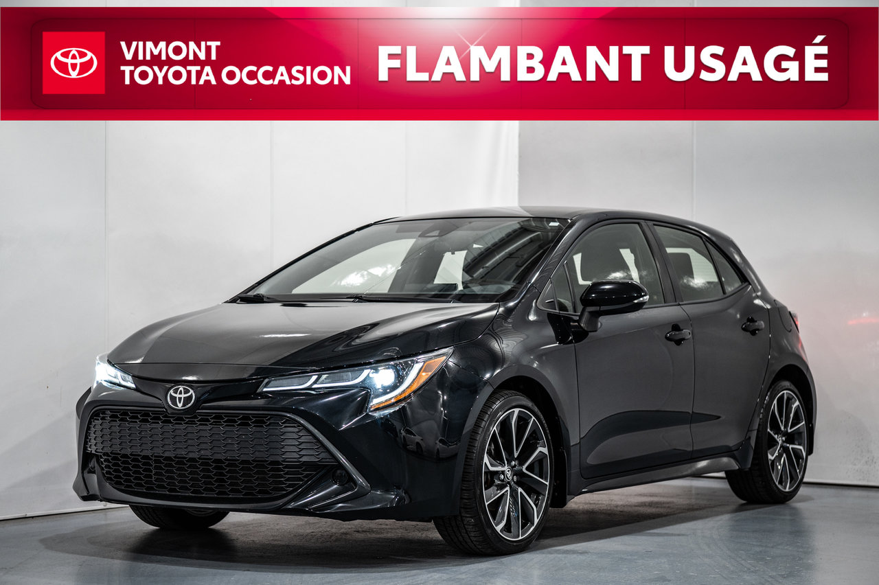 Black 2021 Toyota Corolla Hatchback Hatchback Manual