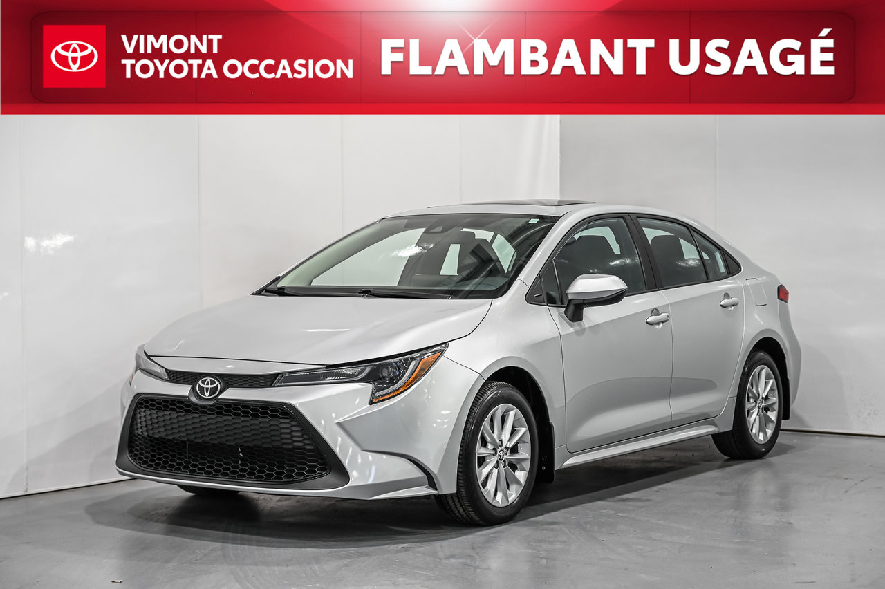 2022 Toyota Corolla LE / AMÉLOIRÉ / TOIT OUVRANT / APPLE CARPLAY++-0