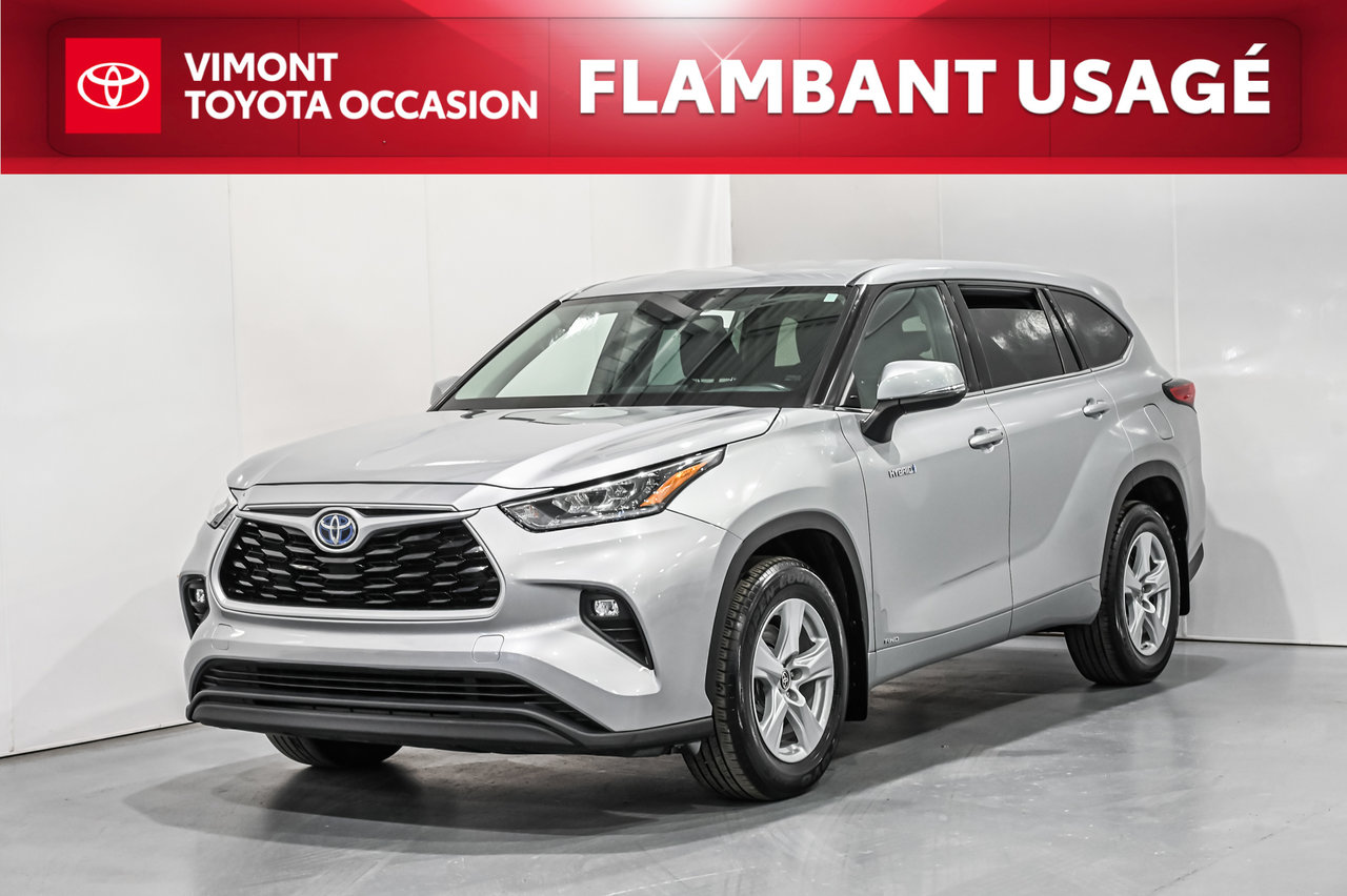 Silver 2020 Toyota Highlander Hybrid SUV / Crossover All-Wheel Drive Automatic