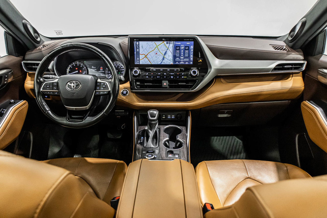 2022 Toyota Highlander PLATINUM / V6 3.5L / APPLE CARPLAY / CUIR / JBL ++-37