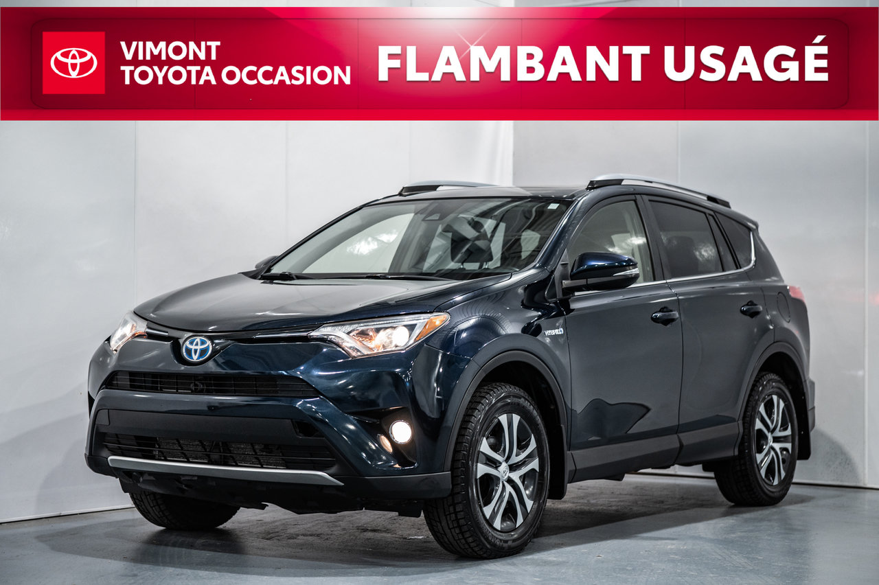 Blue 2017 Toyota RAV4 Hybrid SUV / Crossover All-Wheel Drive Automatic