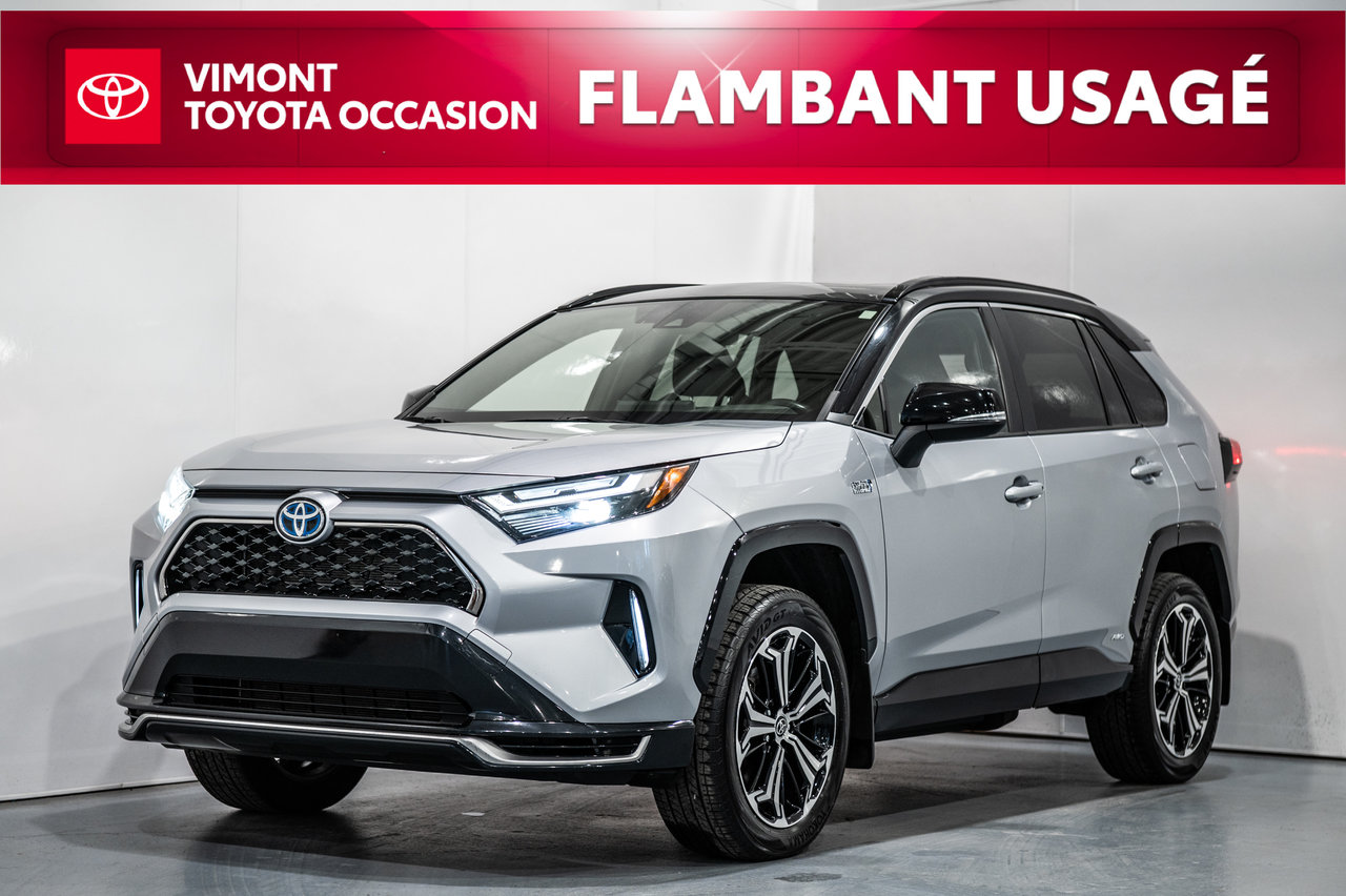 Silver 2023 Toyota RAV4 Prime SUV / Crossover All-Wheel Drive Automatic