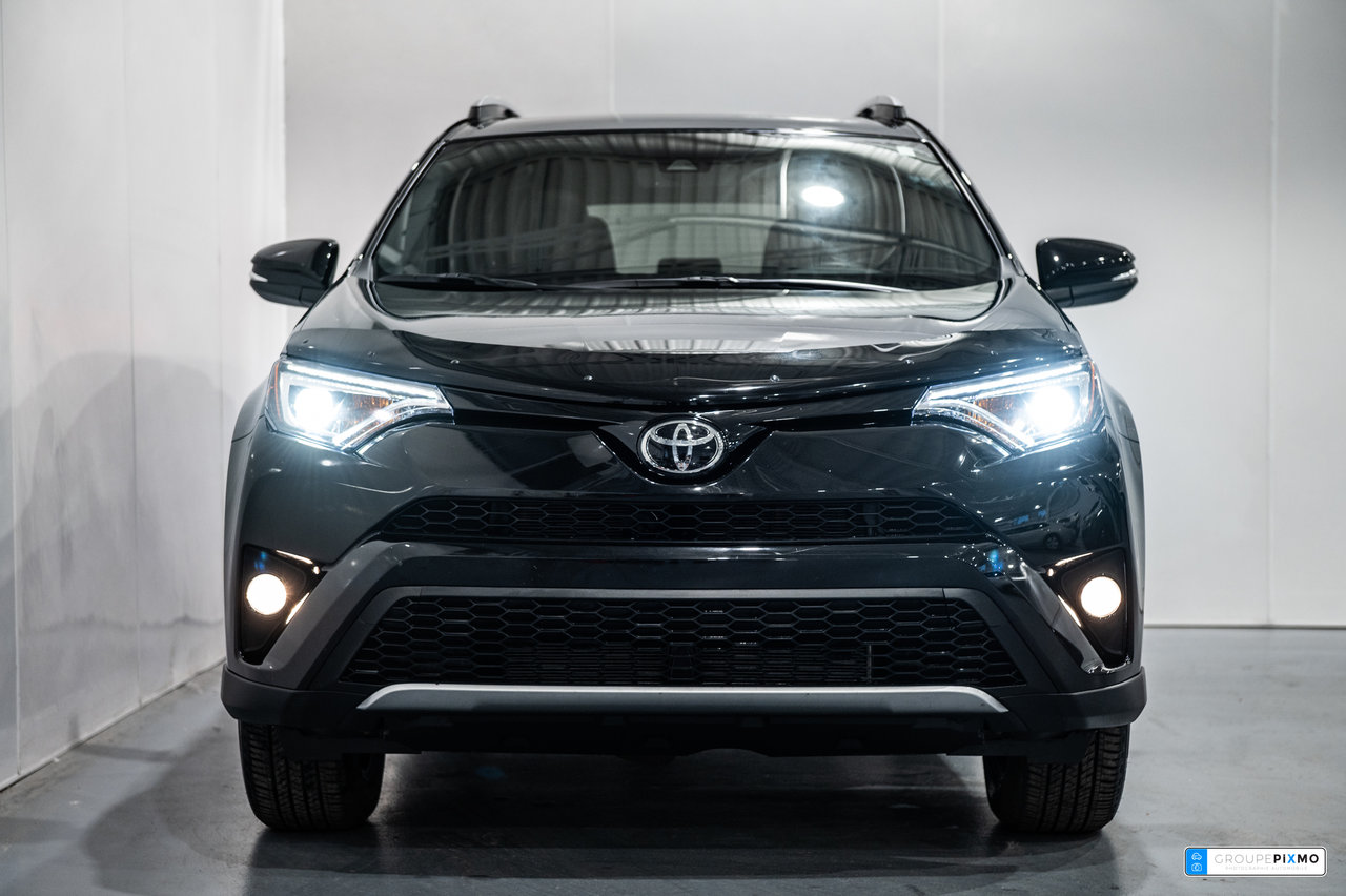 2018 Toyota RAV4 SE / AWD / CUIR / TOIT OUVRANT / CAMÉRA DE RECUL++-1